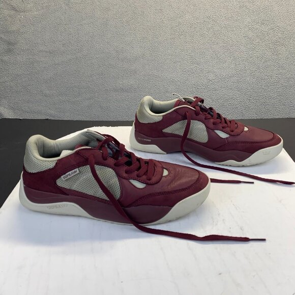 Supra Pecos Sneakers Skateboarding Shoes Marroon  Mens Size 9.5,Athletic - Picture 3 of 16